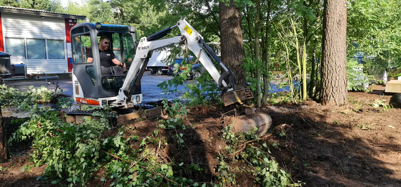 Bobcat minikaivurin vuokraus